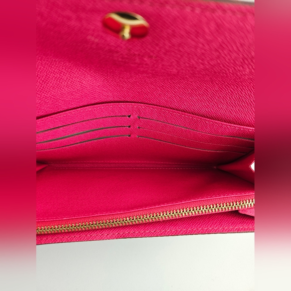 Louis Vuitton Black Murakami Monogram Multicolore Long Sarah Wallet - Picture 10 of 10